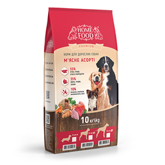 Сухой корм для взрослых собак «Мясное ассорти» DOG ADULT MINI Универсальный 10 кг