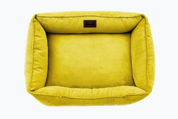 Dreamer Yellow Velvet Bed