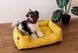 Dreamer Yellow Velvet Bed