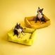 Dreamer Yellow Velvet Bed