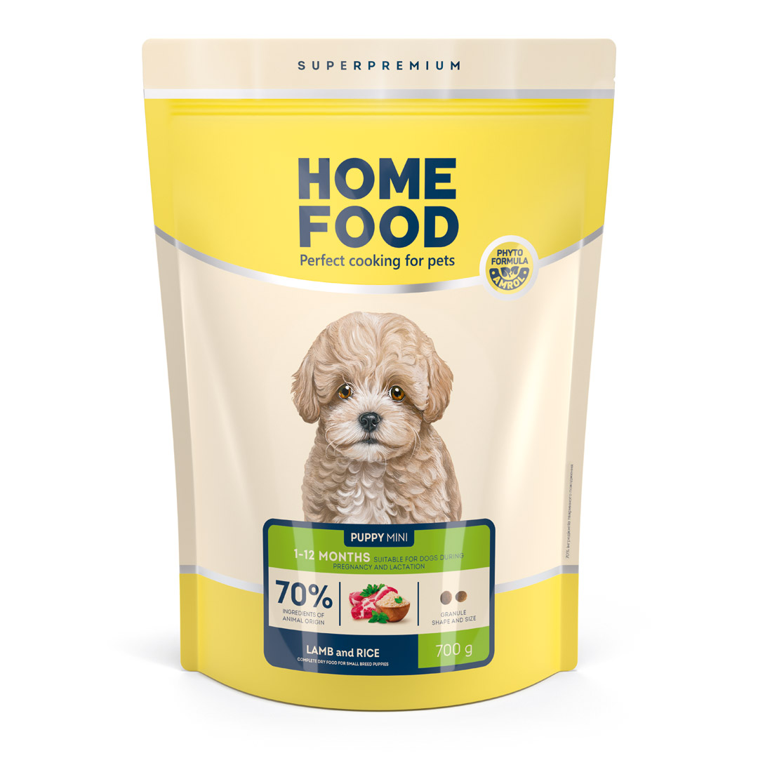 HOME FOOD для цуценят малих порід