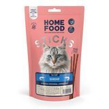 Лакомство для кошек HOME FOOD Мясная соломка из креветок, 40 г