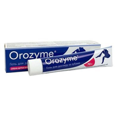 Orozyme Oral Care Gel for dogs & cats, 70 g
