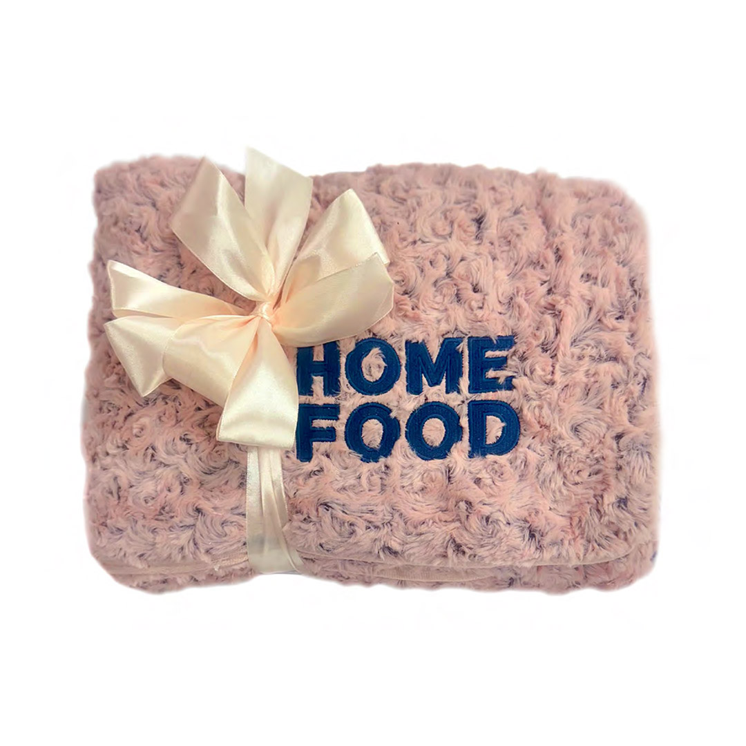Брендированный плед HOME FOOD