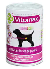 Мультивітамін Vitomax для цуценят всіх порід (120 табл)