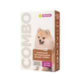 Vitomax Combo &mdash; протипаразитарні краплі &laquo;Комбо&raquo; для собак вагою до 4 кг, 1 піпетка