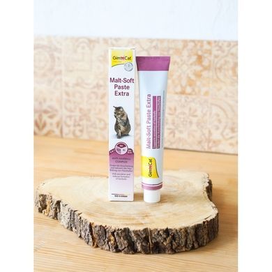 Паста GimCat Every Day Malt-Soft Paste Extra для котів, виведення шерсті зі шлунку, 20 г