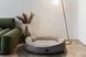 Donut Fur Gray NEW Oval Bed