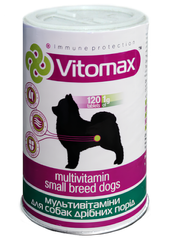 Мультивітамін Vitomax для собак малих порід (120 табл)