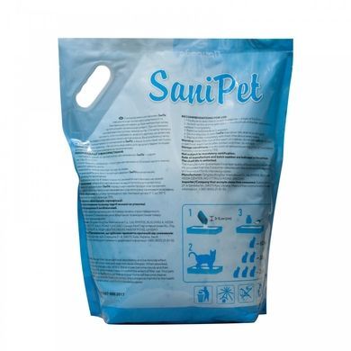 Природа Sani Pet &mdash; силікагелевий наповнювач, 7.6 л (3.4 кг)