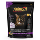 AnimAll Premium Edition Purple Amethyst &mdash; силикагелевый наполнитель &laquo;Фиолетовый аметист&raquo;, 5 л (2.2 кг)