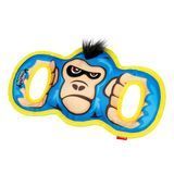 GiGwi Mighty Challenge - игрушка горилла с пищалкой для больших собак износостойкий текстиль L 34 см