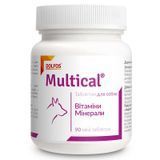 Dolfos Multical &ndash; multivitamin tablets for dogs, 90 tabs