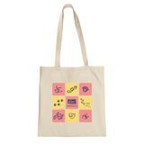 Branded eco-friendly cotton shopper bag