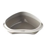 Georplast Shuttle &mdash; туалет угловой с бортиком для кошек 49x40x17.5 см