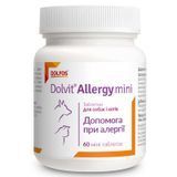 Dolfos (Дольфос) Dolvit Allergy - Таблетки Долвит Алерджи от аллергии для собак и котов 60 шт