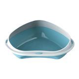 Georplast Shuttle &mdash; туалет кутовий з бортиком для котів 58x48x20.5 см