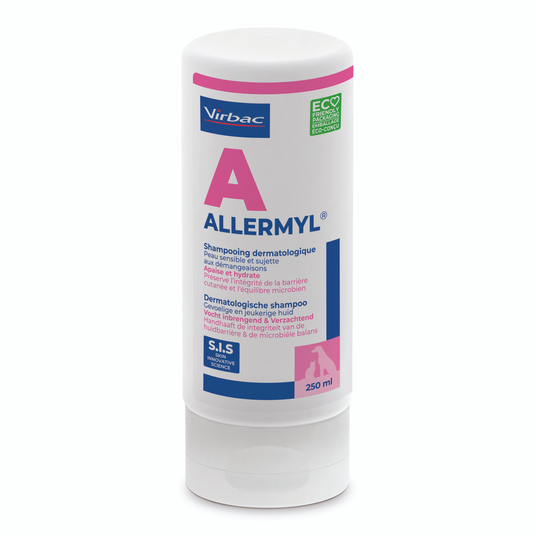 Шампунь для собак и кошек при атопическом дерматите Allermyl