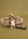 Dreamer Cacao Velvet Bed