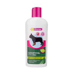 Vitomax phytoshampoo for cleaning dogs' paws, 200 ml