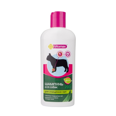 Vitomax phytoshampoo for cleaning dogs' paws, 200 ml