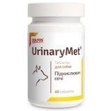 Dolfos UrinaryMet &ndash; urinary system tablets for cats & dogs, 60 tabs