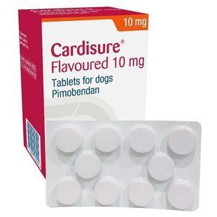 Cardisure by Dechra Limited - Medication for treating cardiovascular diseases in dogs, 10 mg, 10 tablets