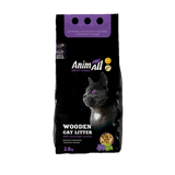 AnimAll Expert Choice &mdash; древесный впитывающий наполнитель с ароматом лаванды, 2.8 кг