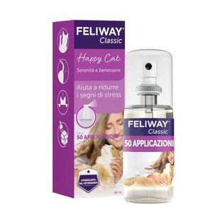 Ceva FELIWAY Classic &mdash; спрей &laquo;Феливей&raquo; с феромонами для успокоения и снятия стресса у кошек, 60 мл