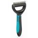 Trixie &ndash; universal mat comb with wide teeth, plastic handle, 7&times;18 cm