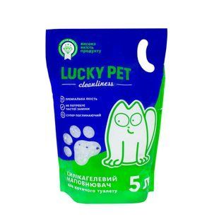 Lucky Pet &mdash; silica gel filler, 5 litres