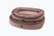 Donut Soft Touch Brown Oval Bed