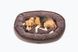 Donut Soft Touch Brown Oval Bed