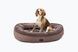 Donut Soft Touch Brown Oval Bed