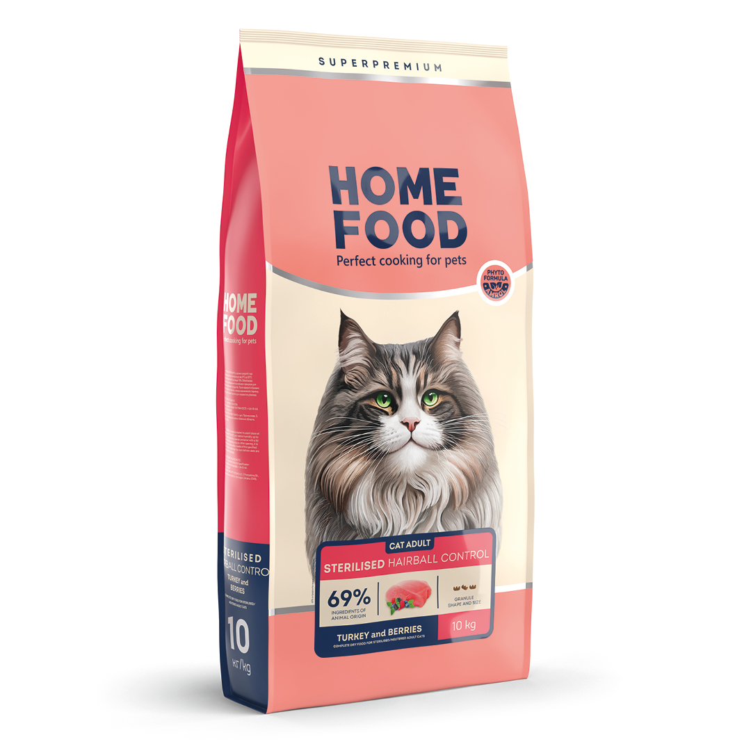HOME FOOD Hairball control