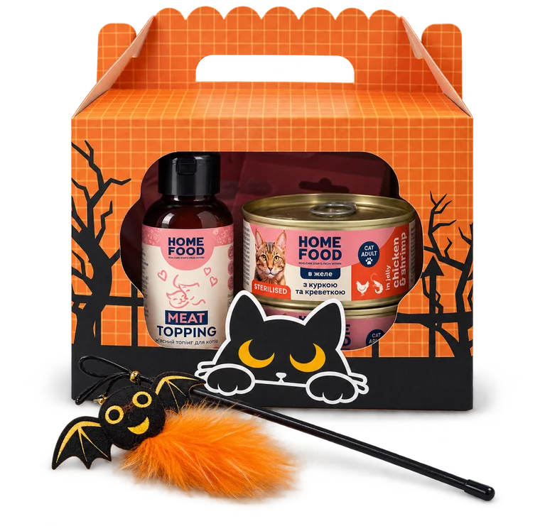 Spooky Box для котика від HOME FOOD