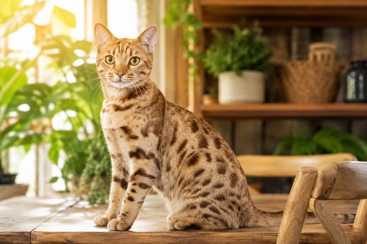 Ocicat close-up