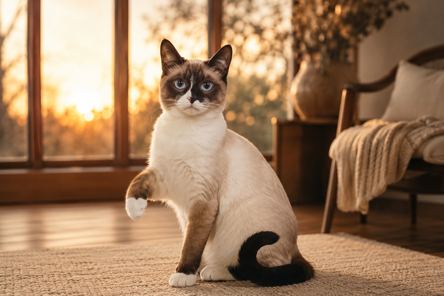 Snowshoe at home
